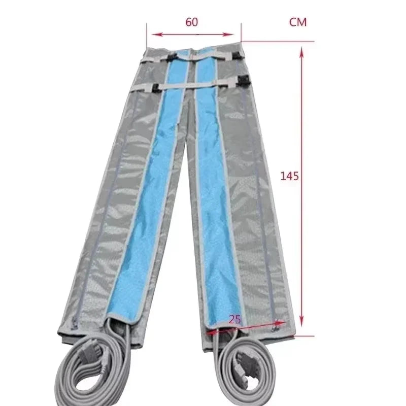 Portable Air Pressure Therapy Device for Massage and Lymphatic Drainage With Compression for Circulation Support