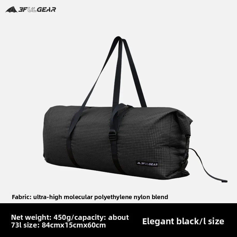 Outdoor Camping Storage Duffel Bag 210D Oxford Waterproof Large Capacity