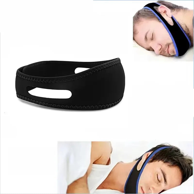 Anti Snore Chin Strap For Sleep Support And Snoring Reduction