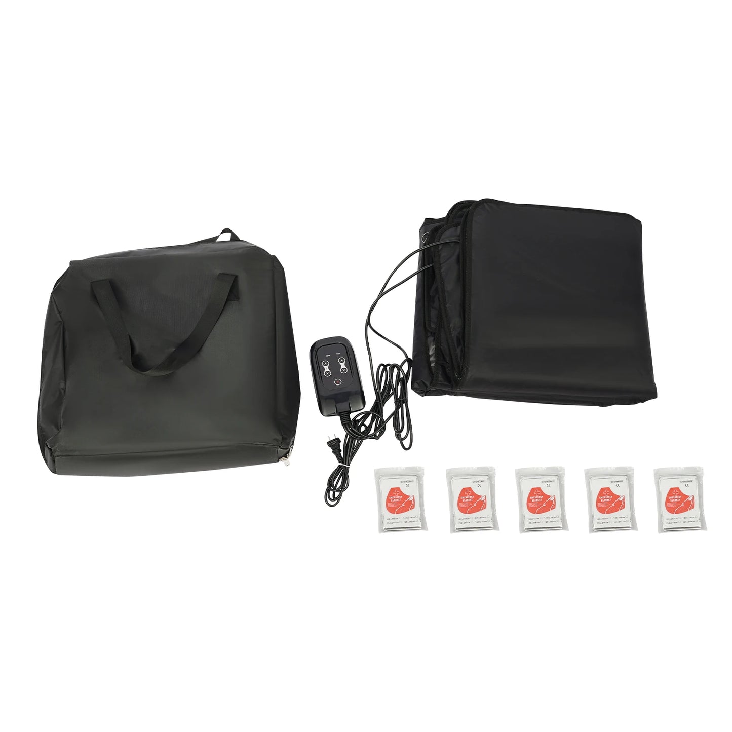 Bymaocar Electric Sauna Blanket 500W Far Infrared Therapy for Recovery