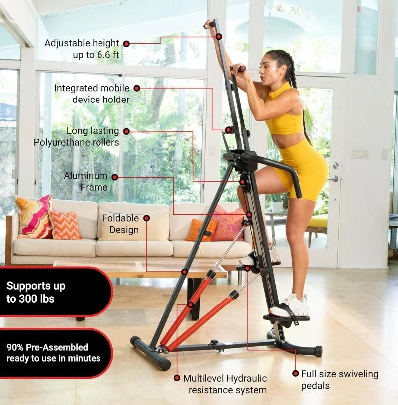 Vertical Climbers The Original Compact Mountain Climber Stair Stepper