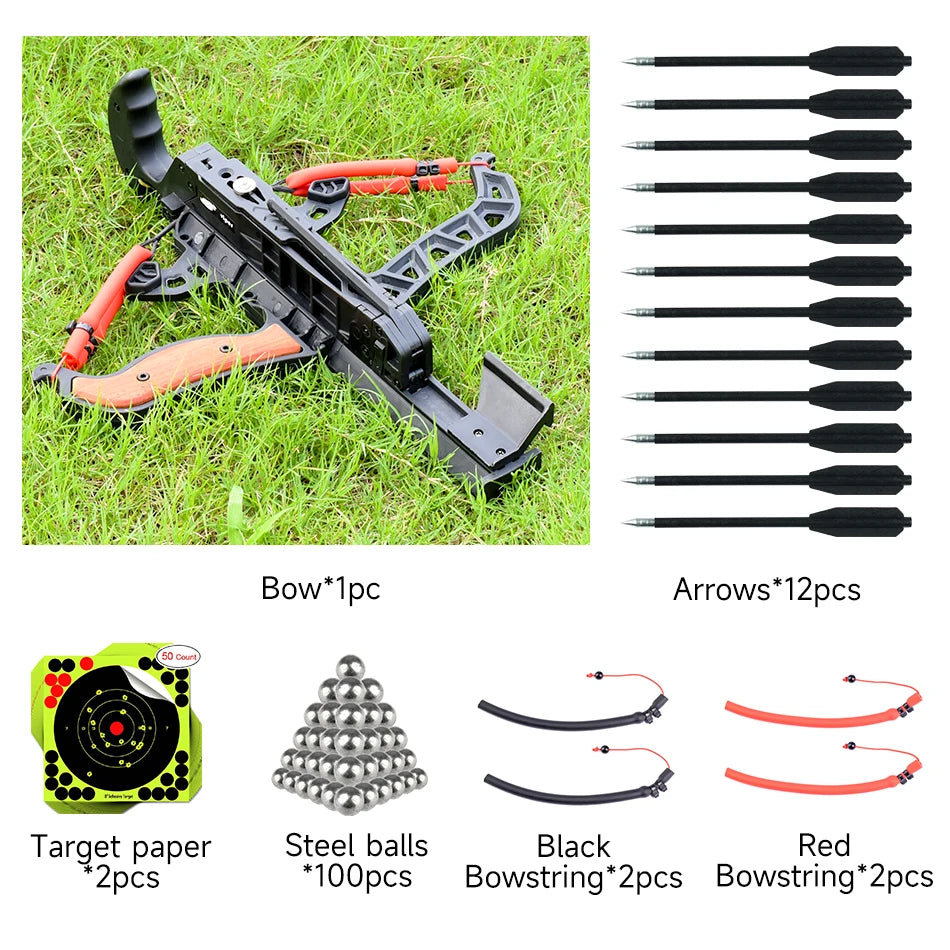Dual Purpose Archery Compound Bow For Steel Ball Practice