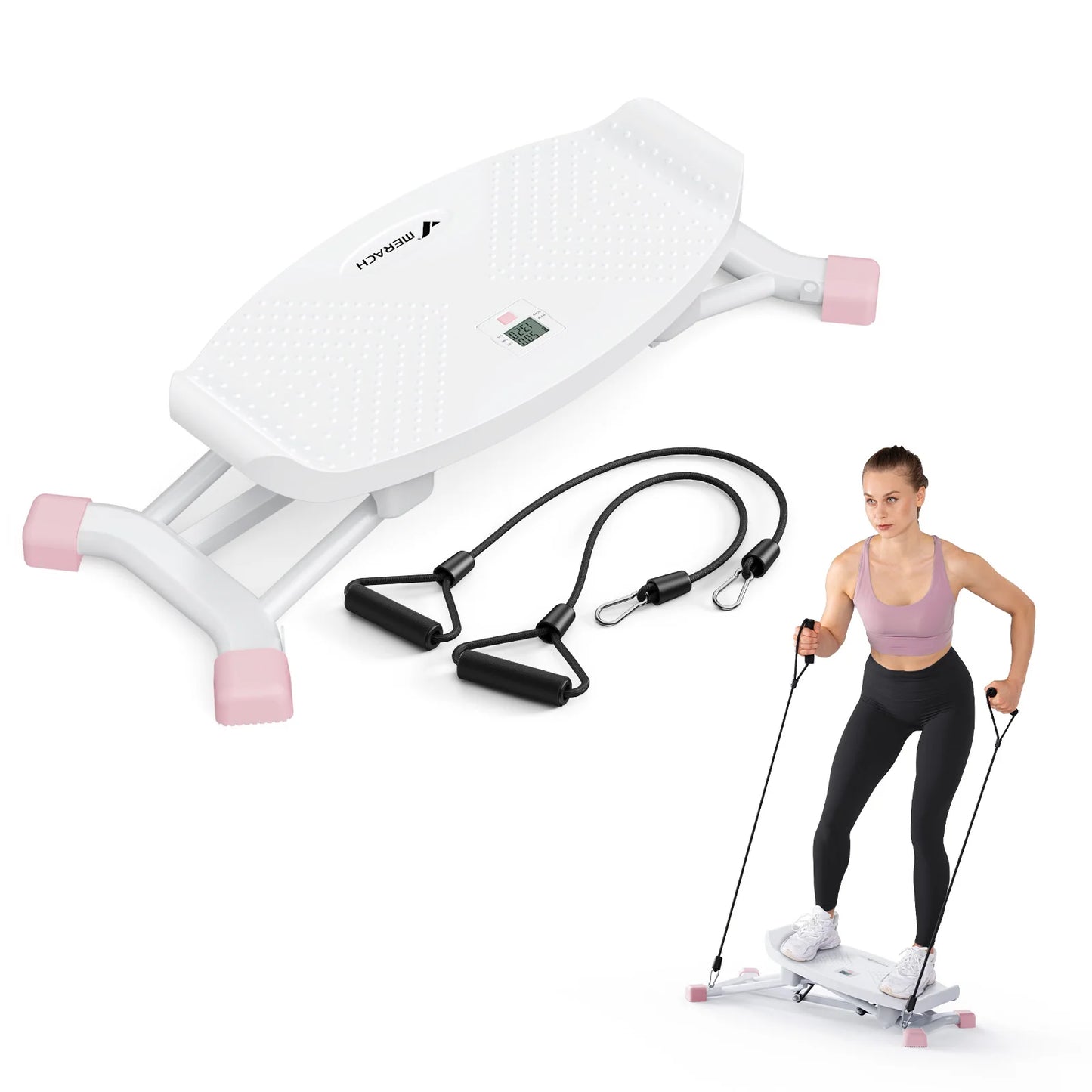 MERACH Ski Machine Simulated Ski Training Cardio Body Workout