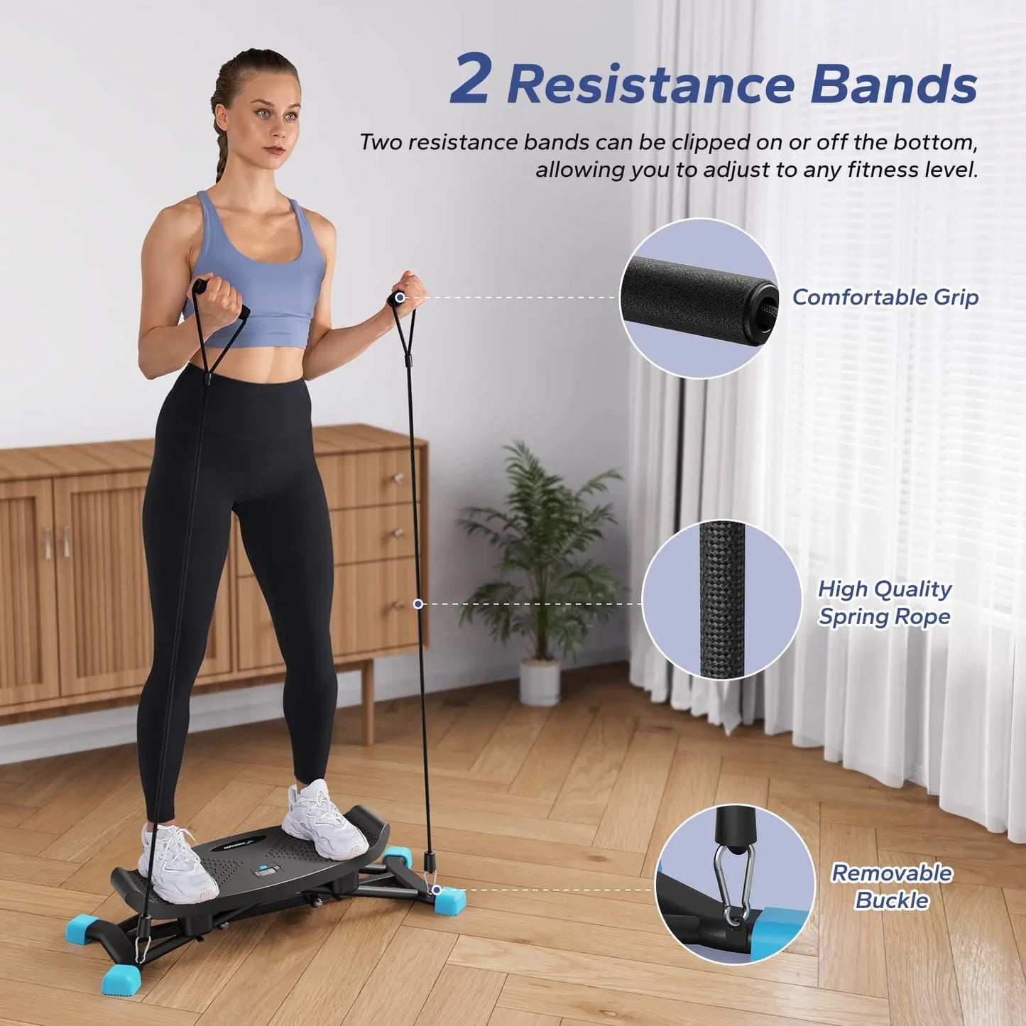 MERACH Ski Machine Simulated Ski Training Cardio Body Workout