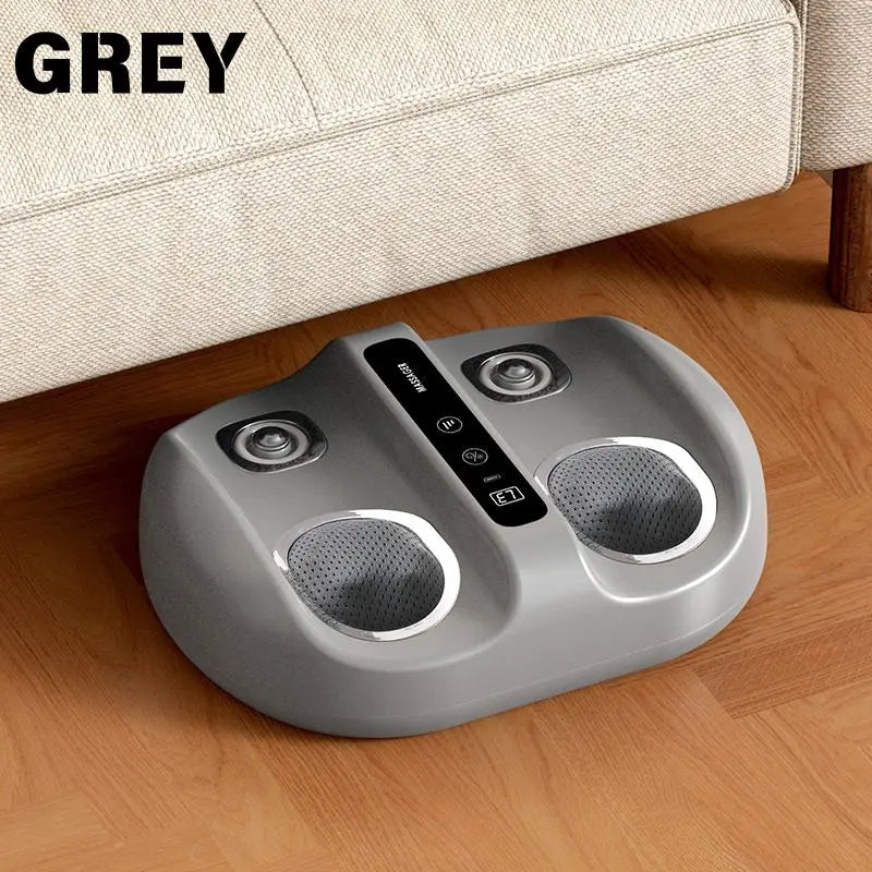 Mini Finger Foot Massager With Hot Compress Deep Kneading And Vibration