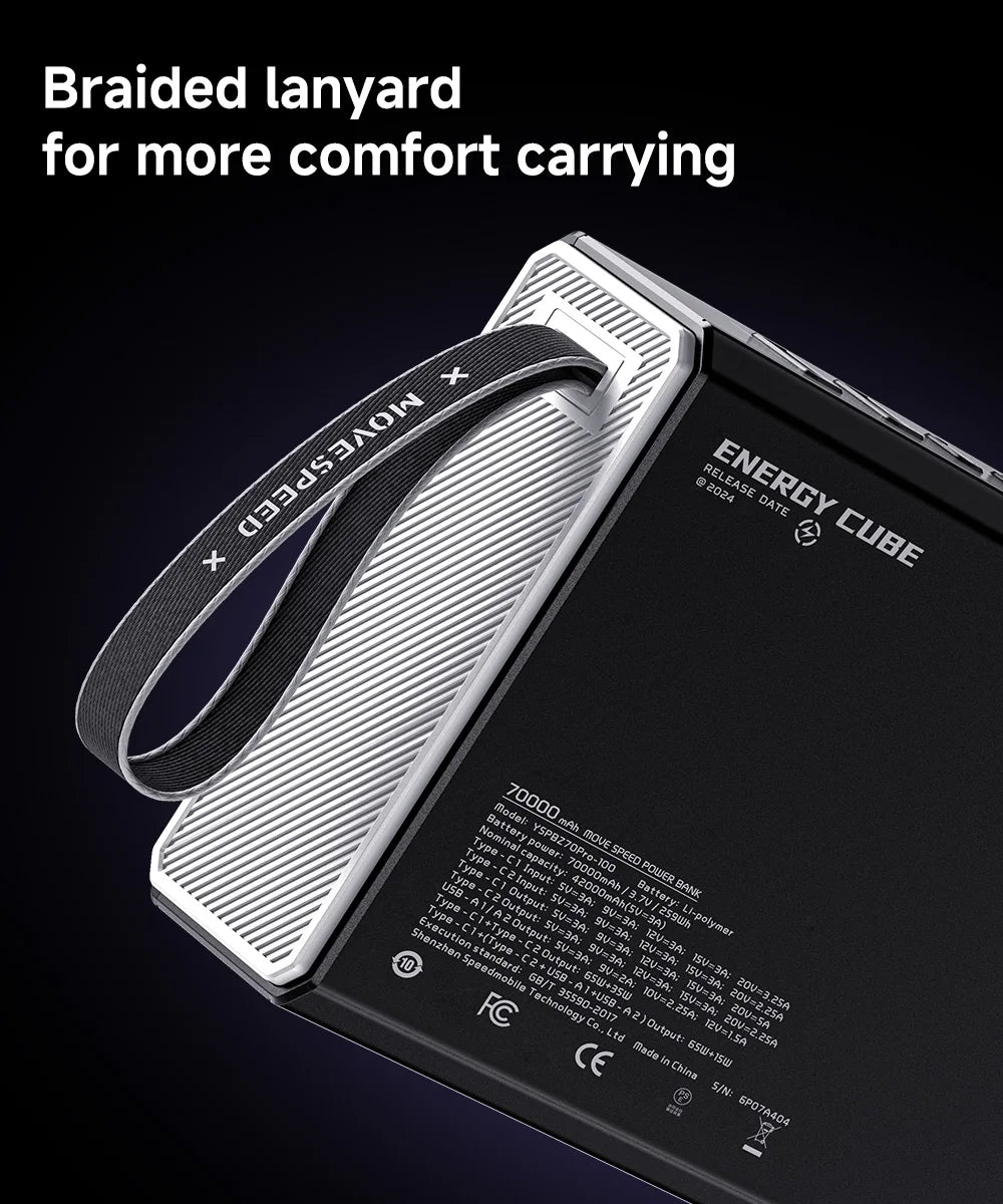 MOVESPEED Z70 Pro 100W Power Bank For MacBook Pro Outdoor