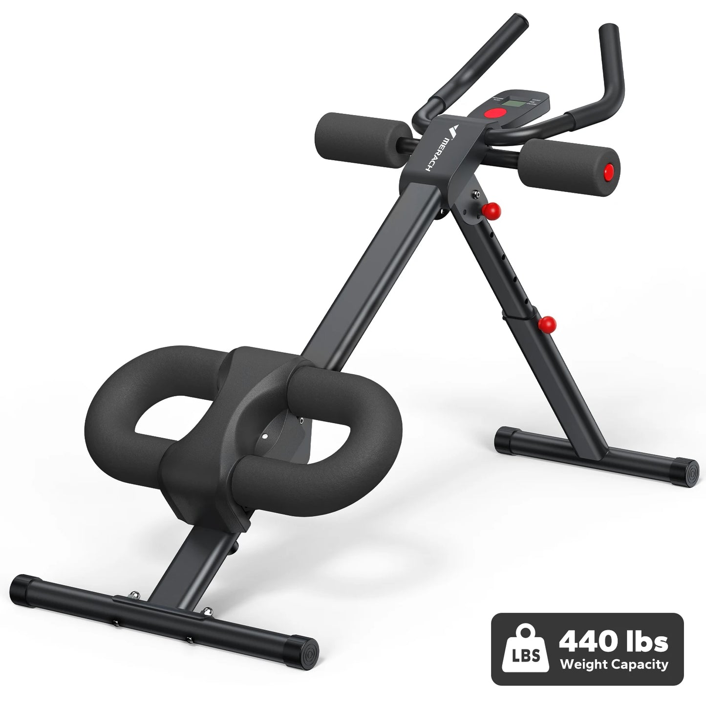 MERACH 2314 Abdominal Machine Adjustable Foldable Trainer for Core Workouts
