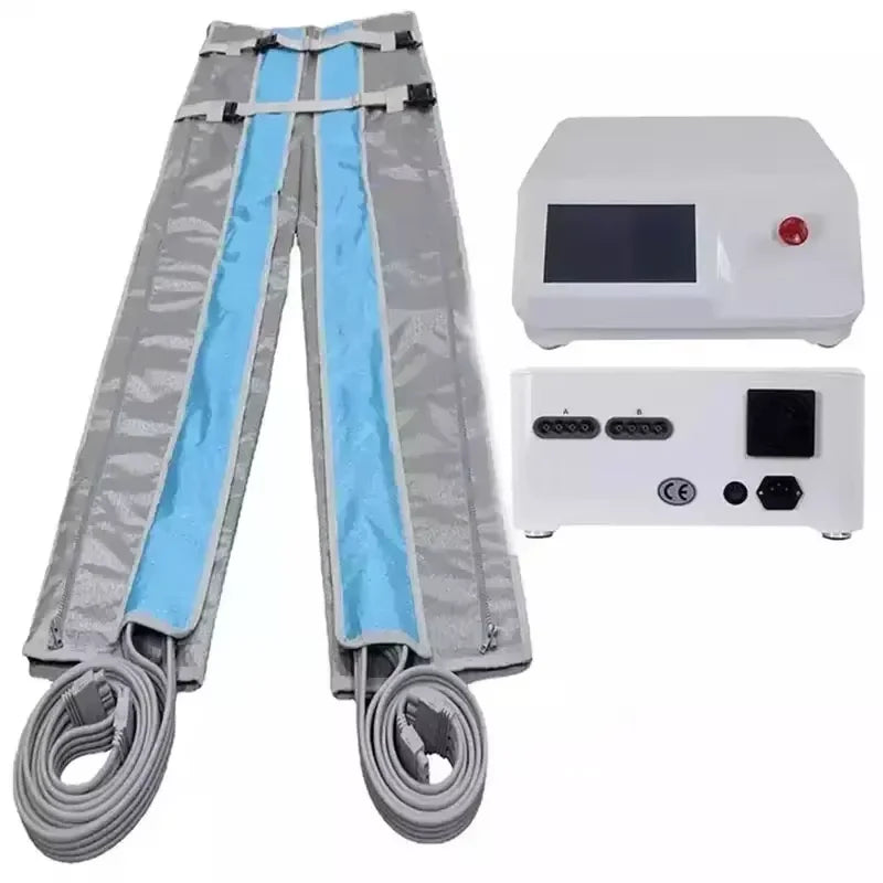Portable Air Pressure Therapy Device for Massage and Lymphatic Drainage With Compression for Circulation Support