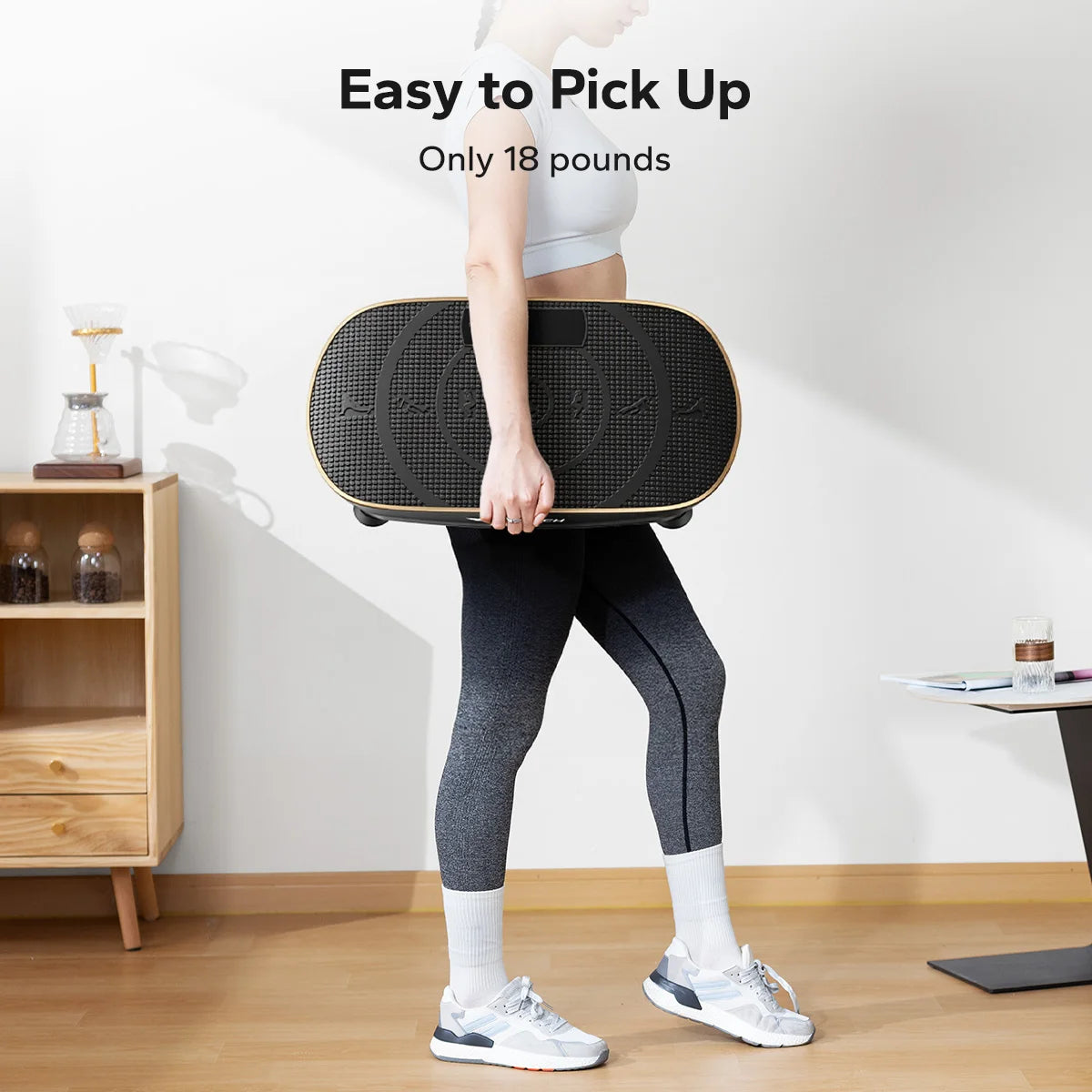 MERACH Vibration Plate Exercise Machine Whole Body Workout Platform 2398