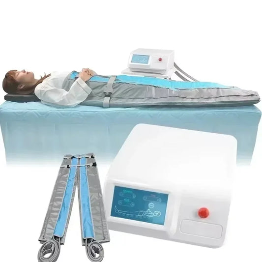 Portable Air Pressure Therapy Device for Massage and Lymphatic Drainage