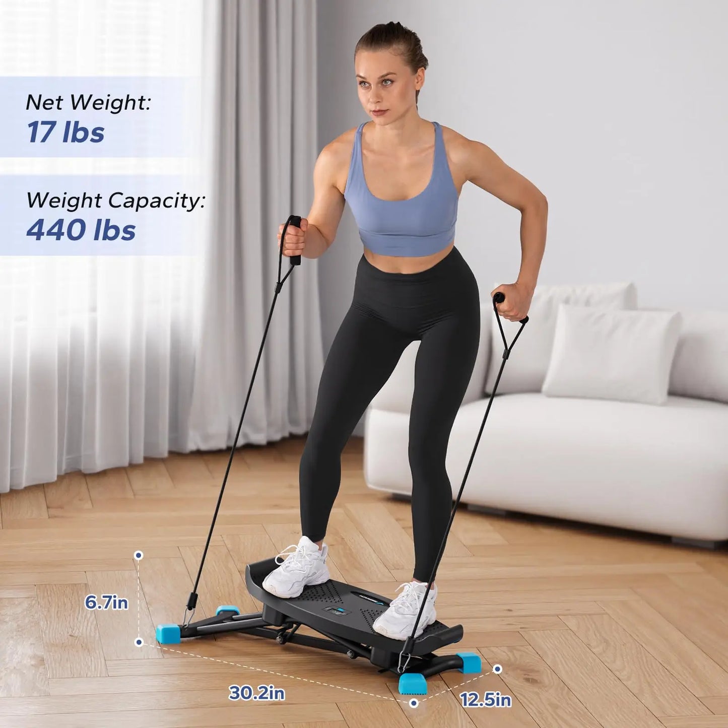MERACH Ski Machine Simulated Ski Training Cardio Body Workout