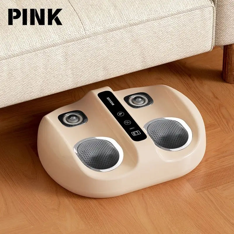 Mini Finger Foot Massager With Hot Compress Deep Kneading And Vibration