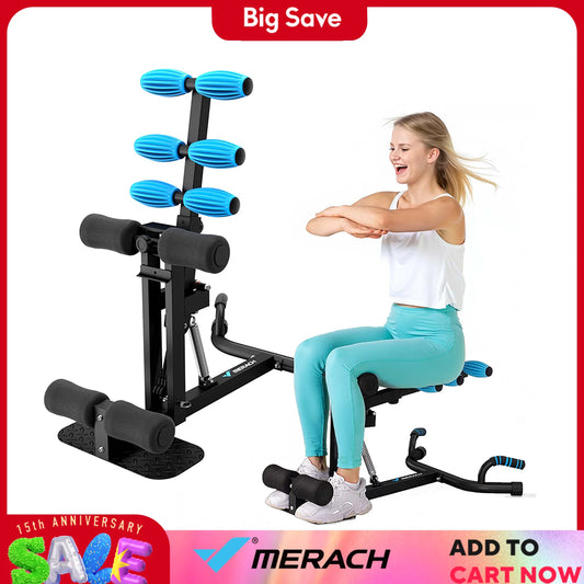 Merach Deep Squat Machine Adjustable Glutes Trainer 2 In 1 Lower Body Stability And Push Up Workout