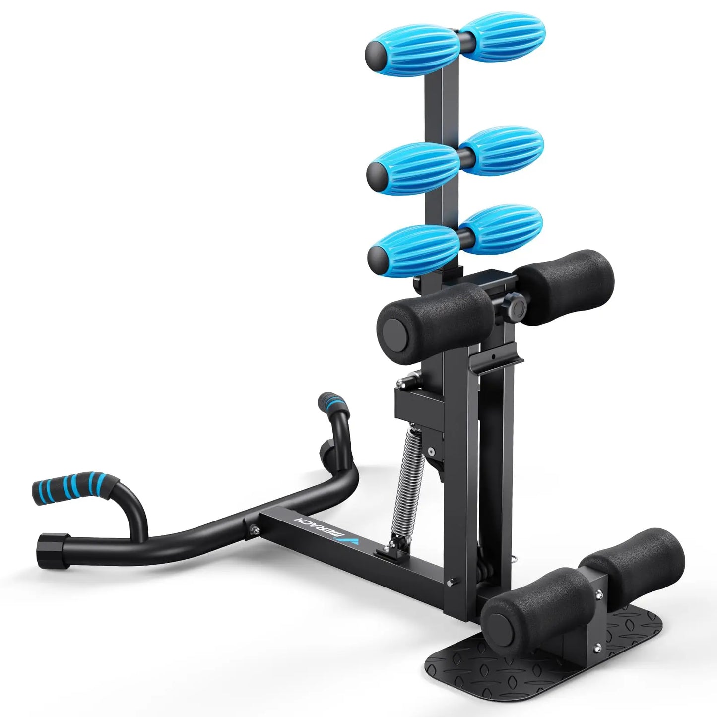Merach Deep Squat Machine Adjustable Glutes Trainer 2 In 1 Lower Body Stability And Push Up Workout