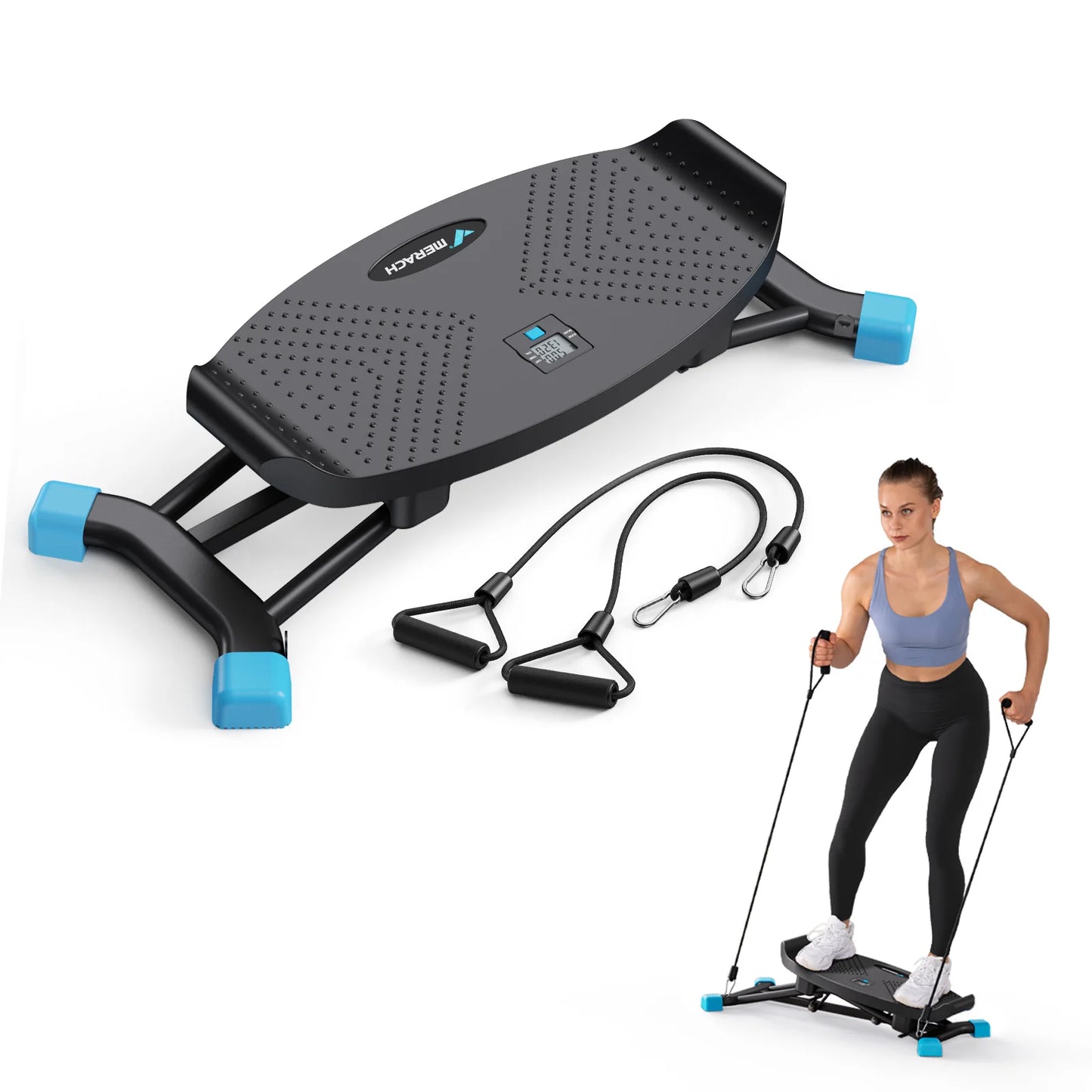 MERACH Ski Machine Simulated Ski Training Cardio Body Workout