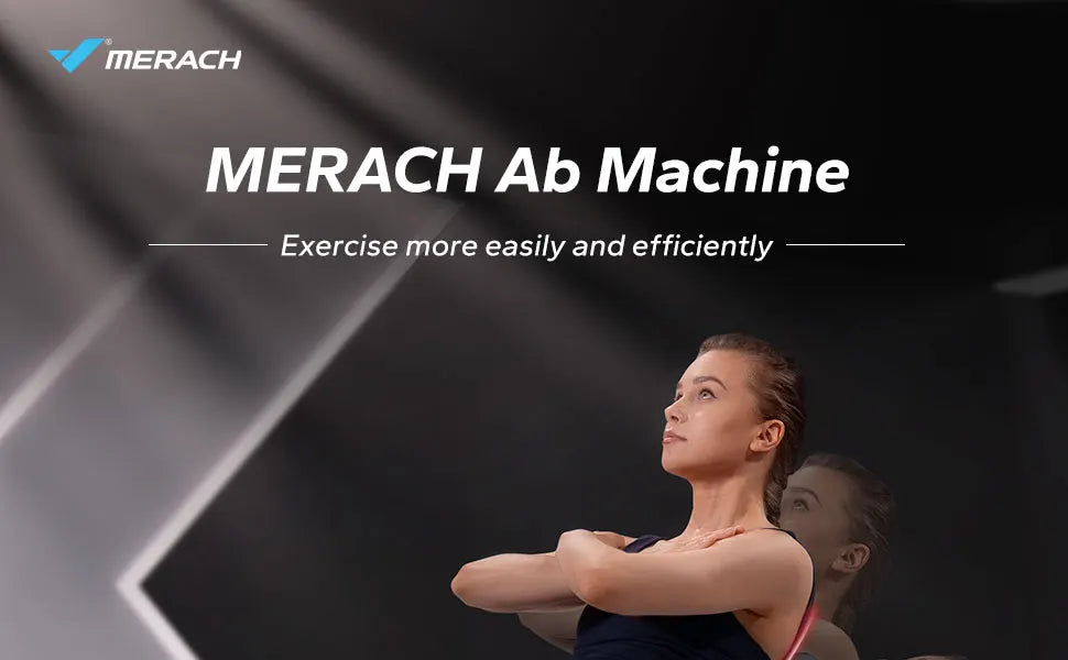 MERACH Ab Machine Multi Functional Adjustable Sit Up Bench