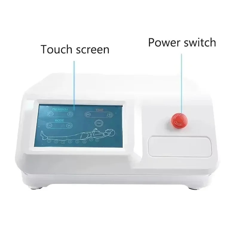 Portable Air Pressure Therapy Device for Massage and Lymphatic Drainage With Compression for Circulation Support