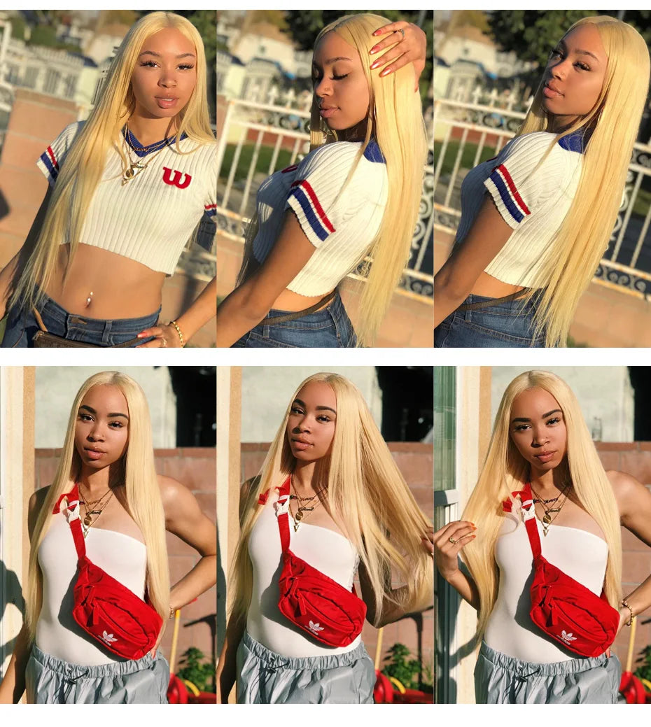 Lalabobo HD Lace Front Wig Glueless Pre Plucked Brazilian Straight