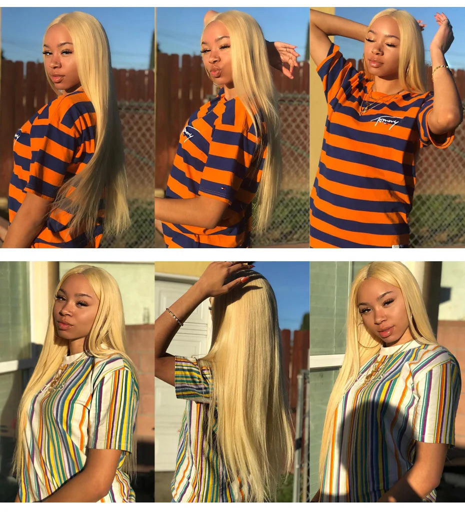 Lalabobo HD Lace Front Wig Glueless Pre Plucked Brazilian Straight