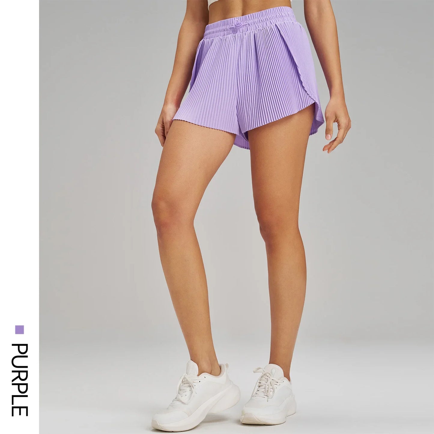 Sports Outdoor Yoga Shorts Skirt Set Breathable Quick Dry