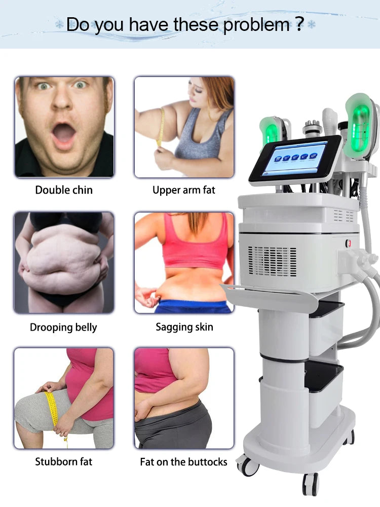MYOSLIM 360 Fat Freezing Machine With Cavitation RF Lipo Laser