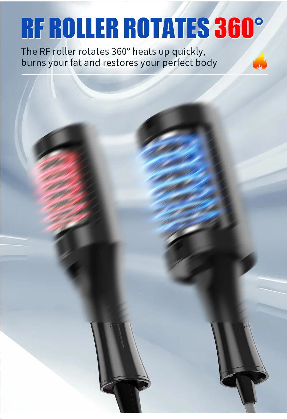 EMSZERO 360 Rotating Inner Ball Roller Massager For Body Sculpting