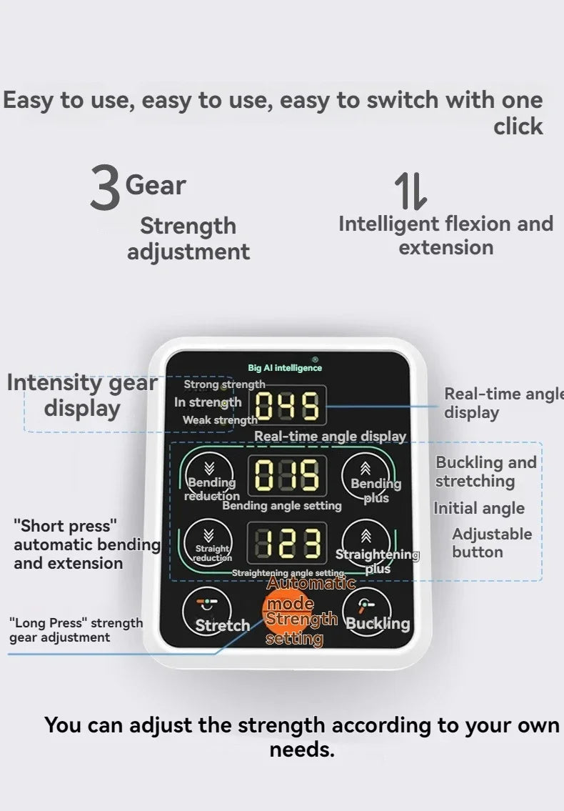 Electric Knee Rehabilitation Machine For Home Use And Leg Recovery