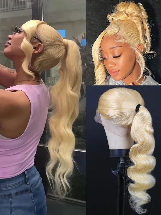 Monstar Lace Front Wig 360 Frontal Wave Remy Brazilian Human Hair Swiss Transparent Lace For Natural Movement