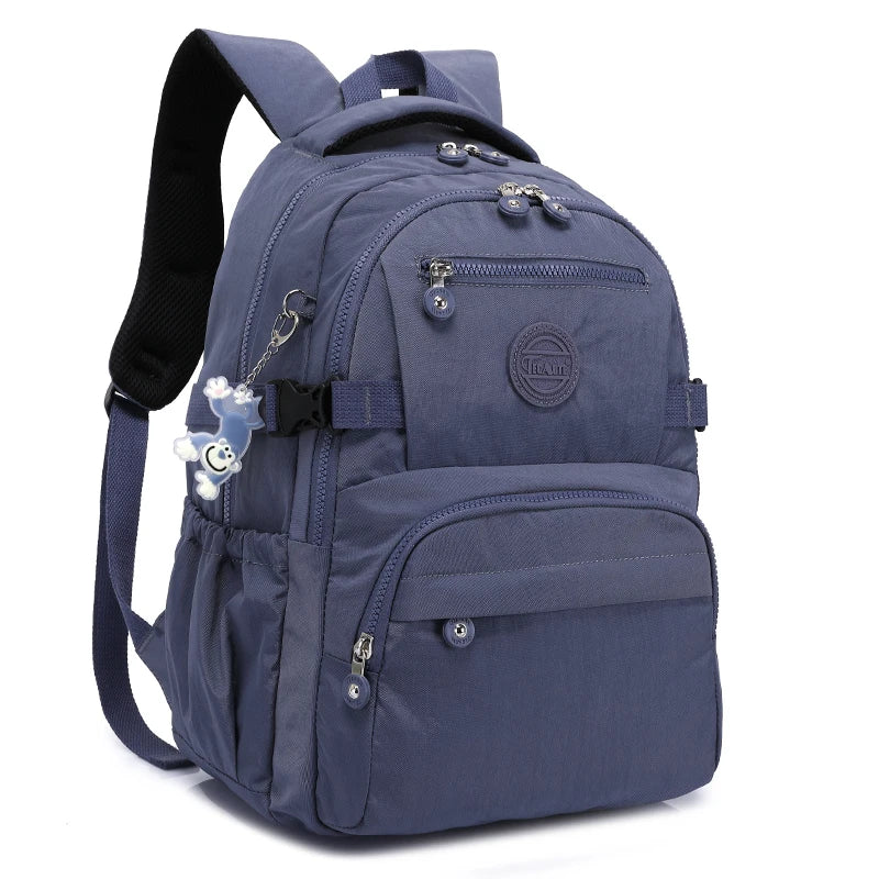 Unisex Travel Backpack Waterproof Large Capacity School Bag