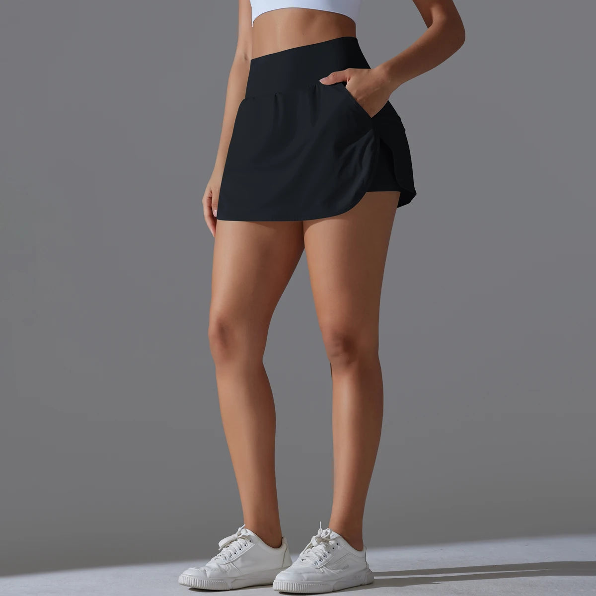 Hamidou Outdoor Sports Yoga Skirt For Badminton And Tennis