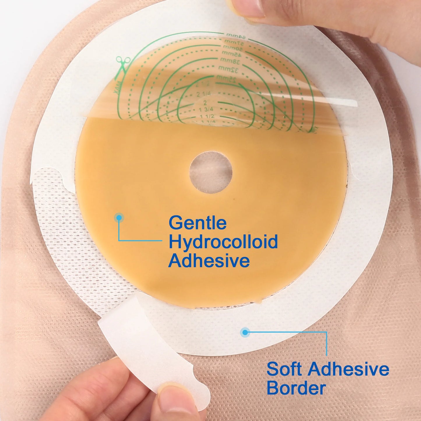 Colostomy Bags With Clamp Closure One Piece Drainable Pouches