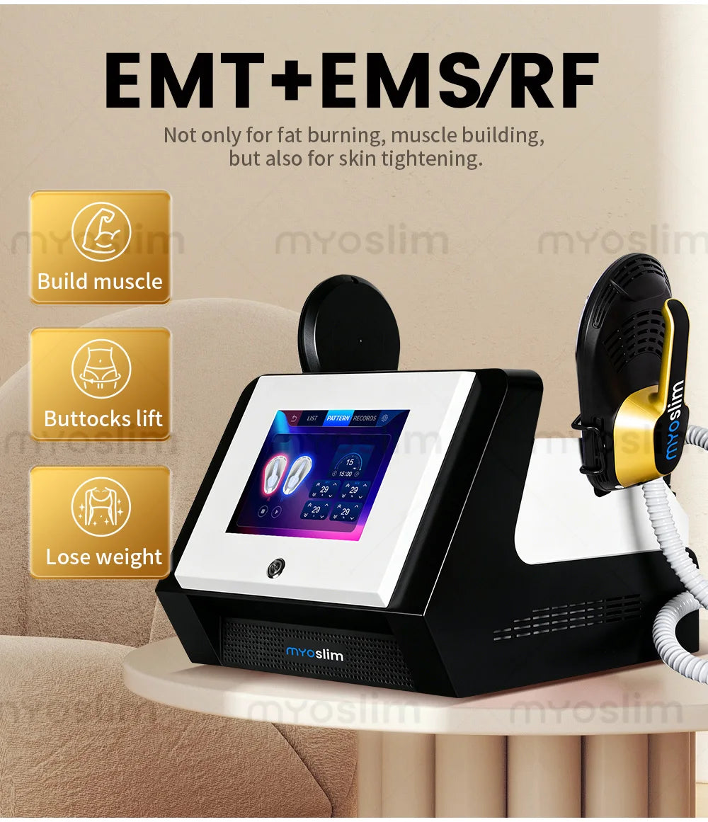 Myoslim EMS RF Machine Neo 15Tesla 6500W Sculpt Fat Reduction