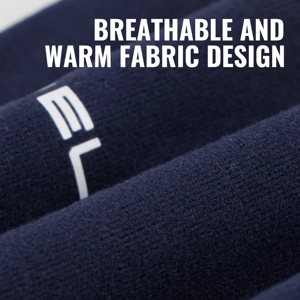 WRELS Winter Neck Gaiter Fleece Lined Windproof Face Warmer For Men And Women Outdoor Cold Weather Gear