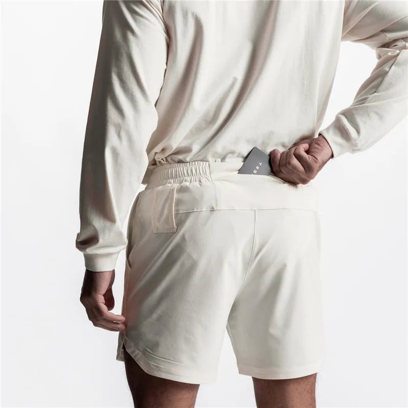GENDAWAY Men's Running Shorts Quick Dry Gym Joggers