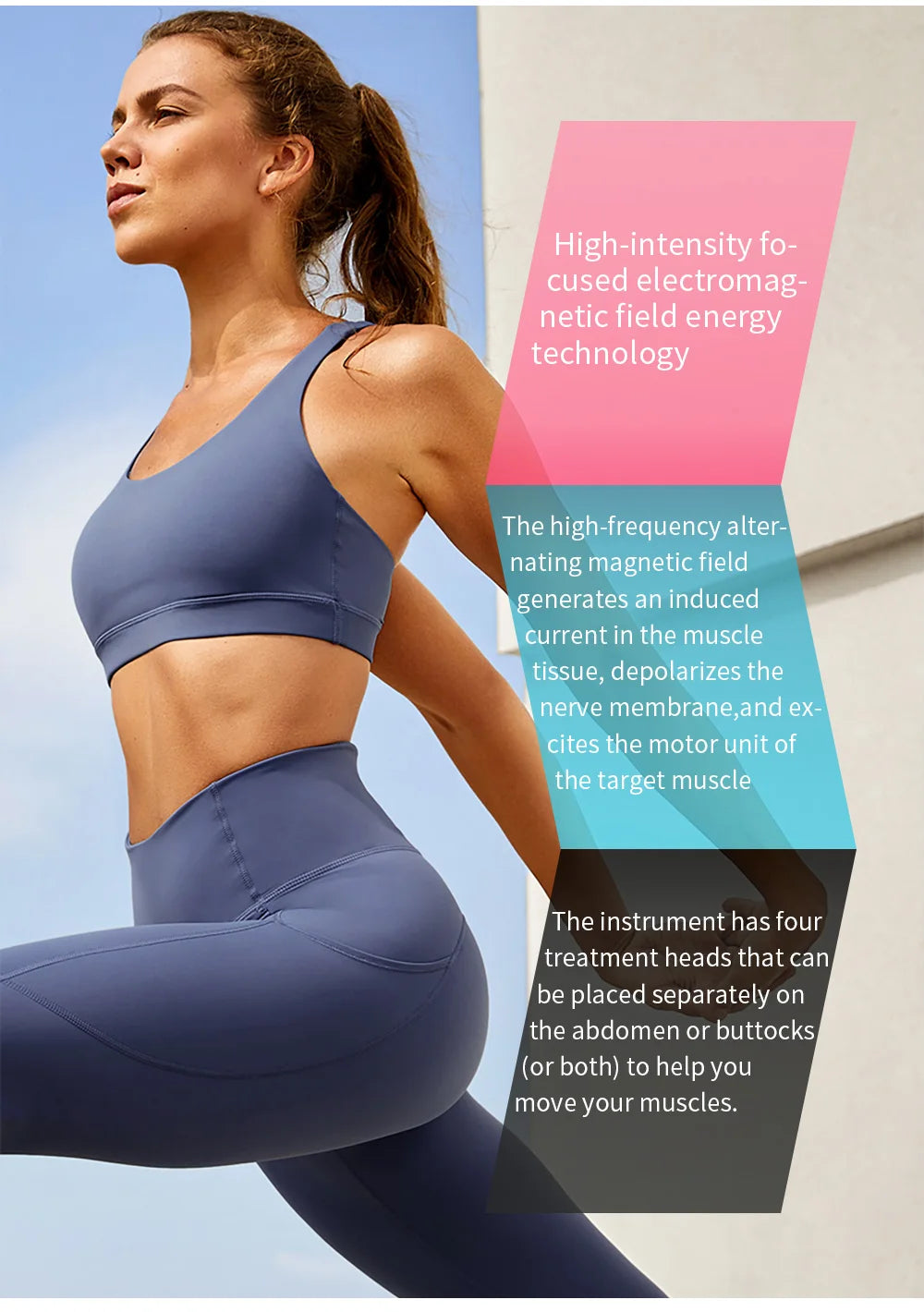EMS Sculpt Machine 6500W 15T RF Slimming And Stimulation