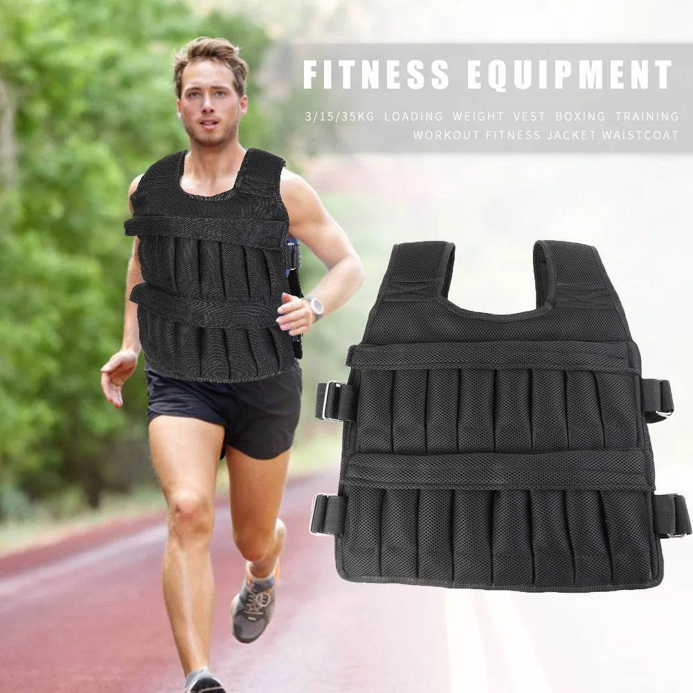 VKTECH Loading Weighted Vest 50Kg For Running Training Fitness Equipment