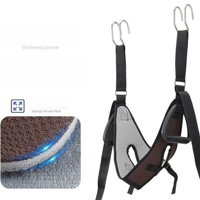 Cervical Traction Neck Stretching Device With Suspension Belt For At Home Therapy And Posture Support