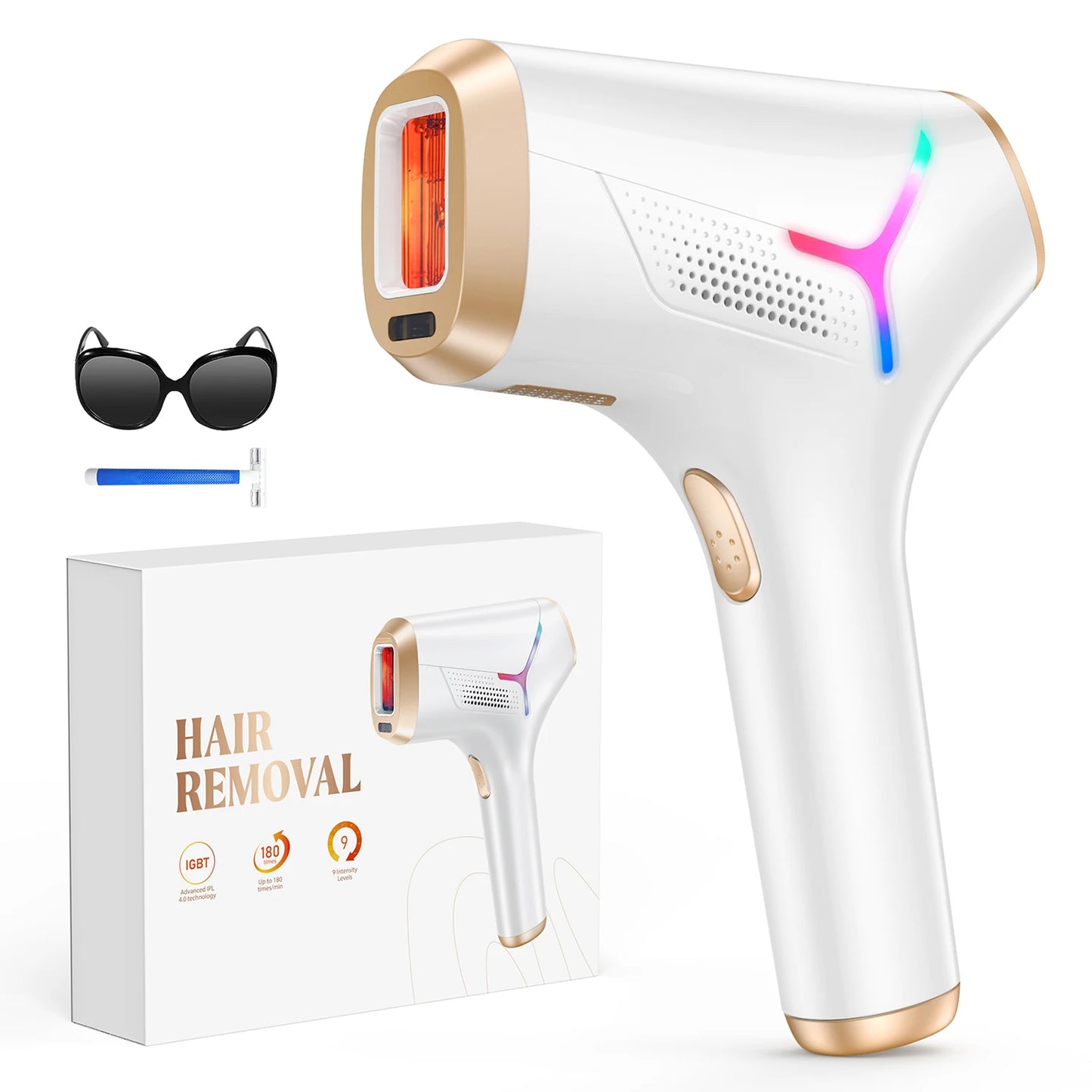 Totmizby IPL Laser Hair Removal Epilator For Body And Face
