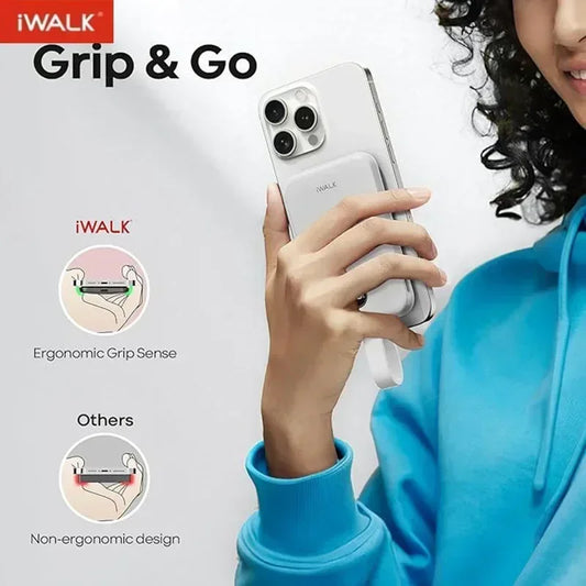 iWALK 10000mAh Wireless Power Bank 30W Fast Charging USB C