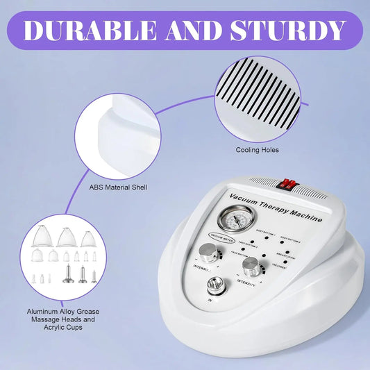 Salon Vacuum Cupping Massage Machine With Multi Cup Sets