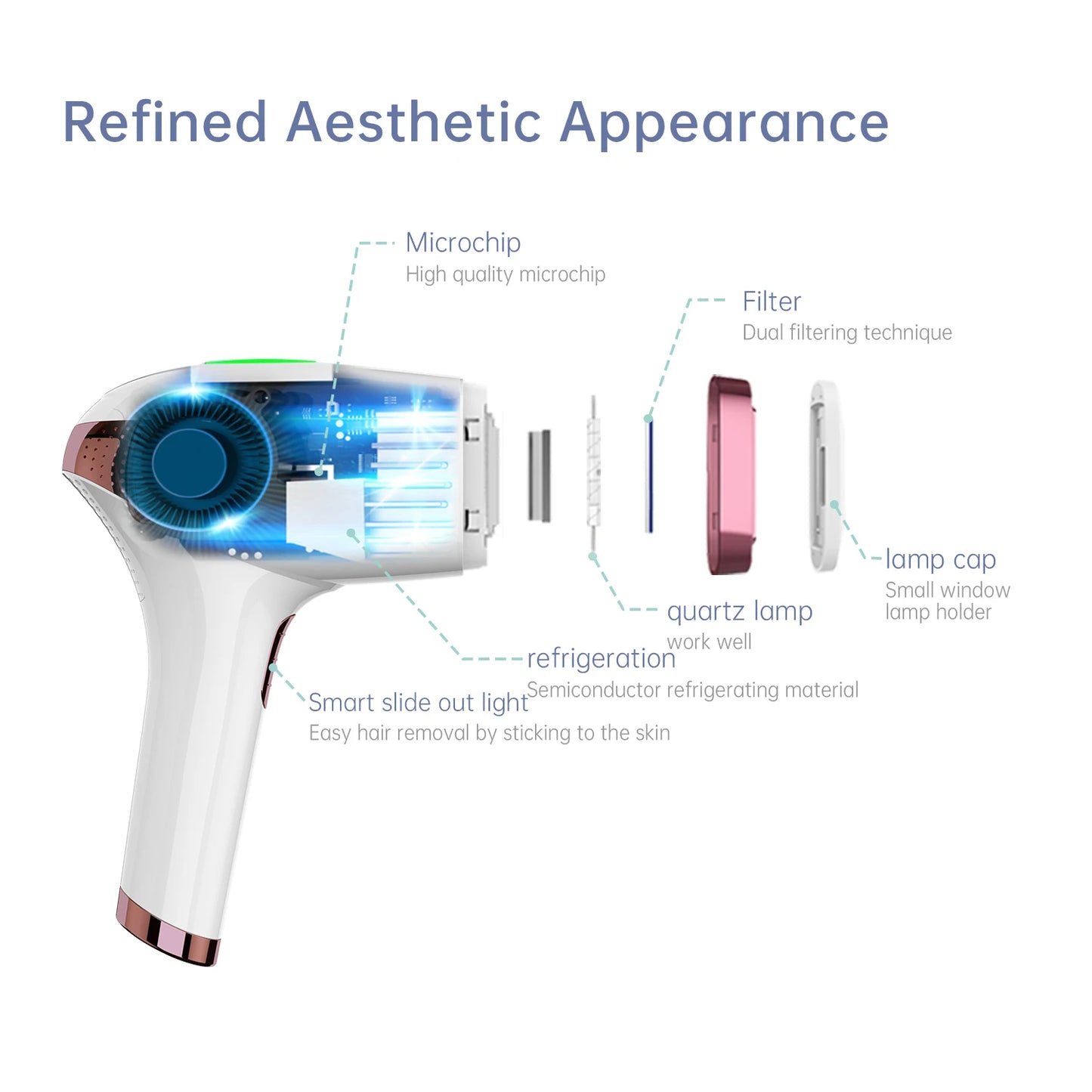 MLAY T4 IPL Laser Hair Removal Epilator For Home Use