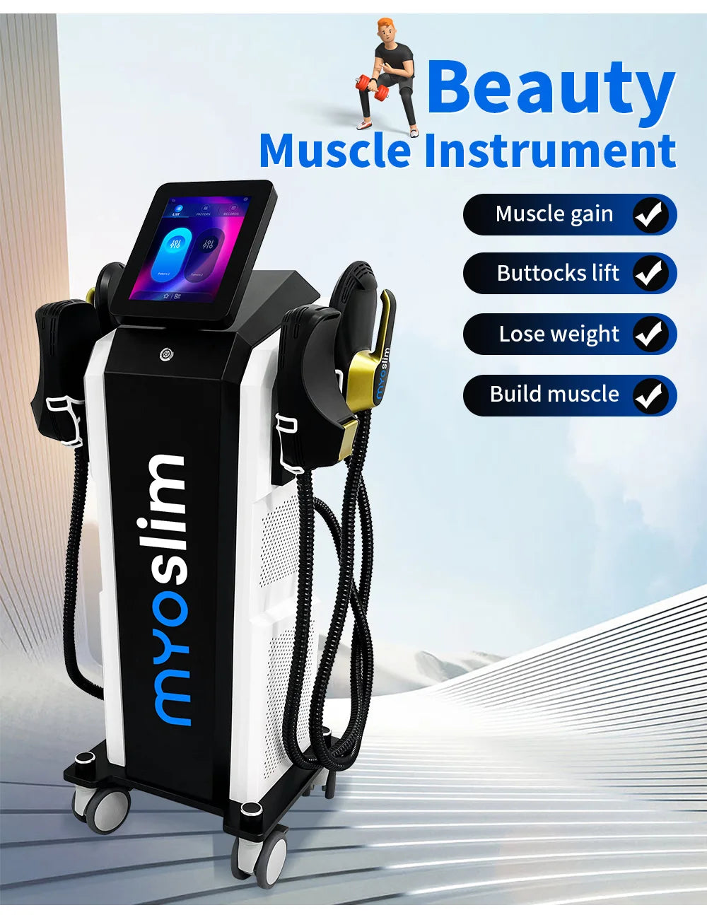 TAIXL Myoslim Neo RF Body Shaper EMS 6500W High Frequency