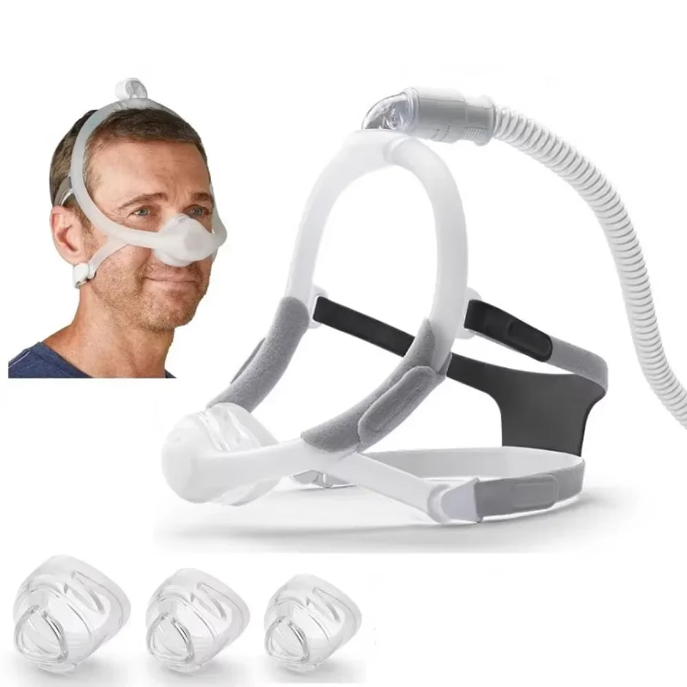 DreamWisp Nasal CPAP Mask With Headgear For Sleep Apnea