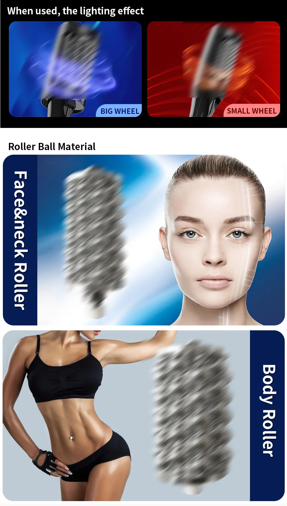 EMSZERO 360 Rotating Inner Ball Roller Massager For Body Sculpting