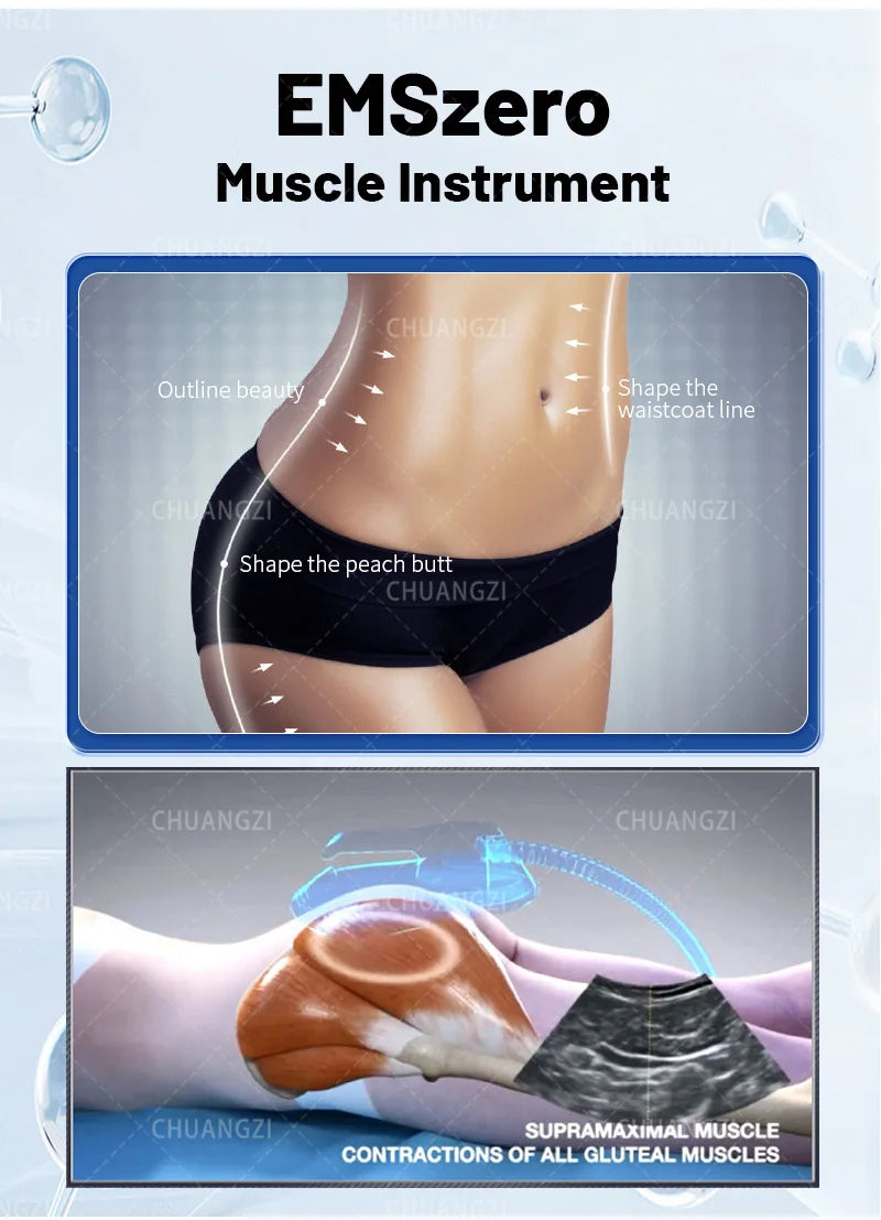 MYOSLIM EMS Zero Body Sculpting NEO RF Machine HI EMT