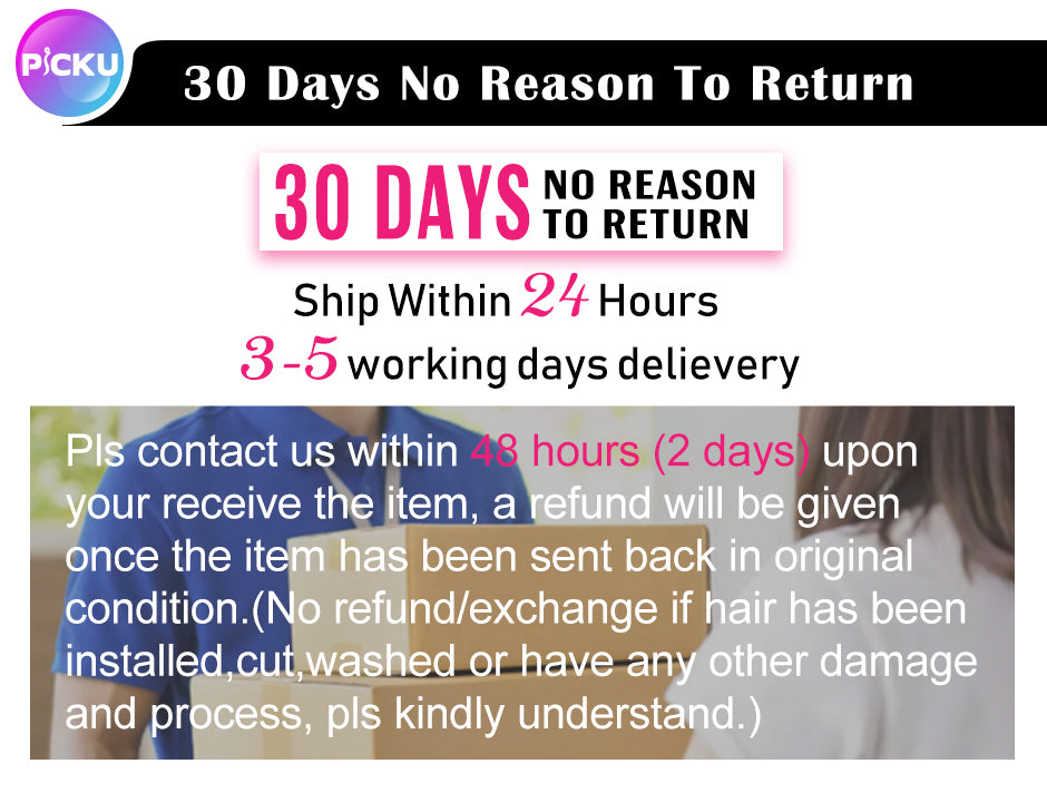 PICKU Glueless Bob Wig Remy Human Hair Ready To Wear