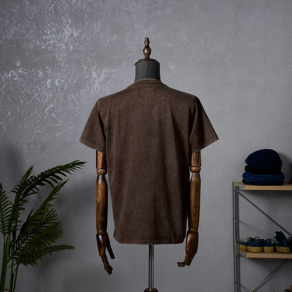 Akkad Kuti Men Heavyweight Cotton Casual Crew Neck Tshirt