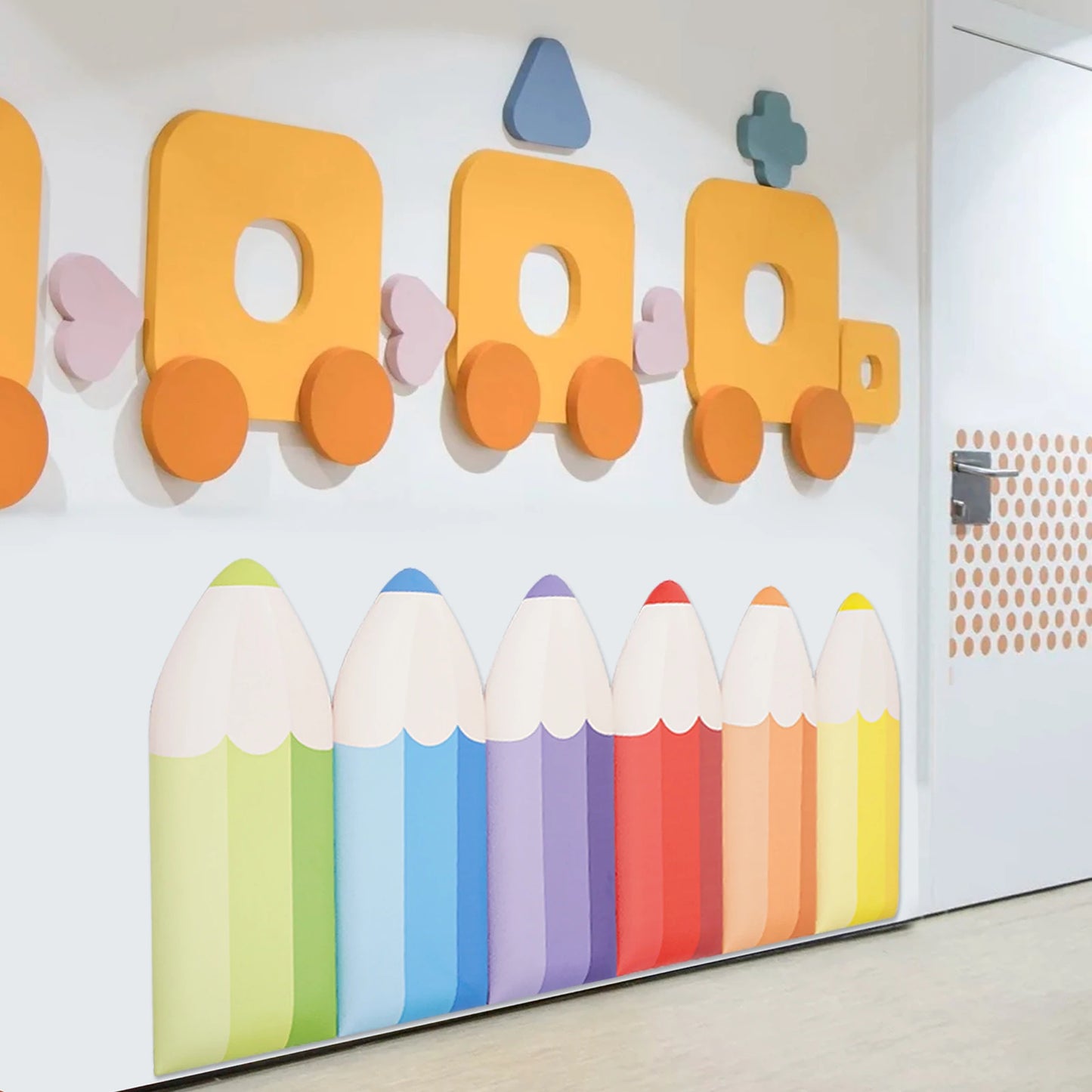 Pencil Wall Padding For Kids Self Adhesive Anti Collision Decor