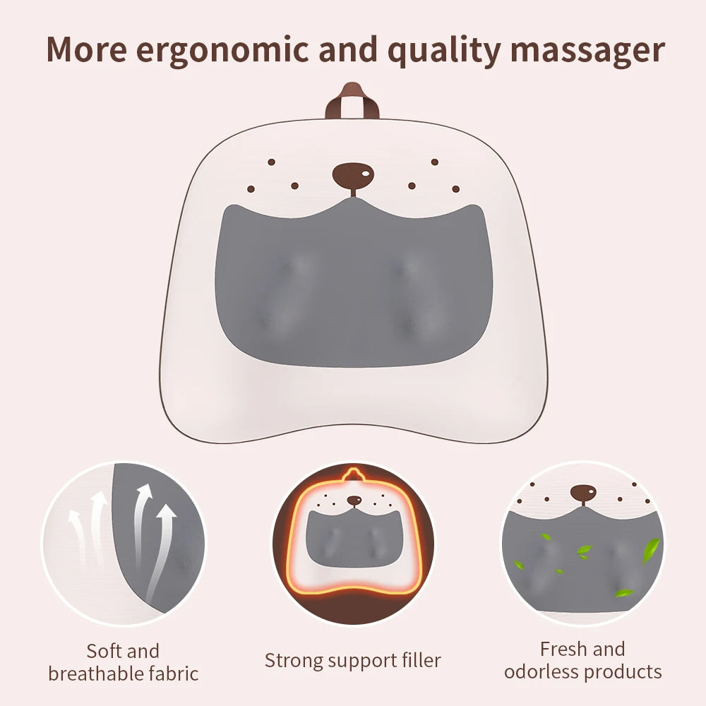 Pentasmart Back And Waist Massager With Heated Vibration