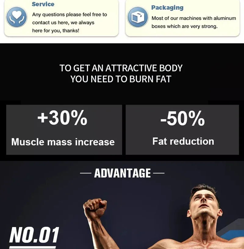 Myoslim RF High Intensity Electromagnetic Body Sculpting Machine